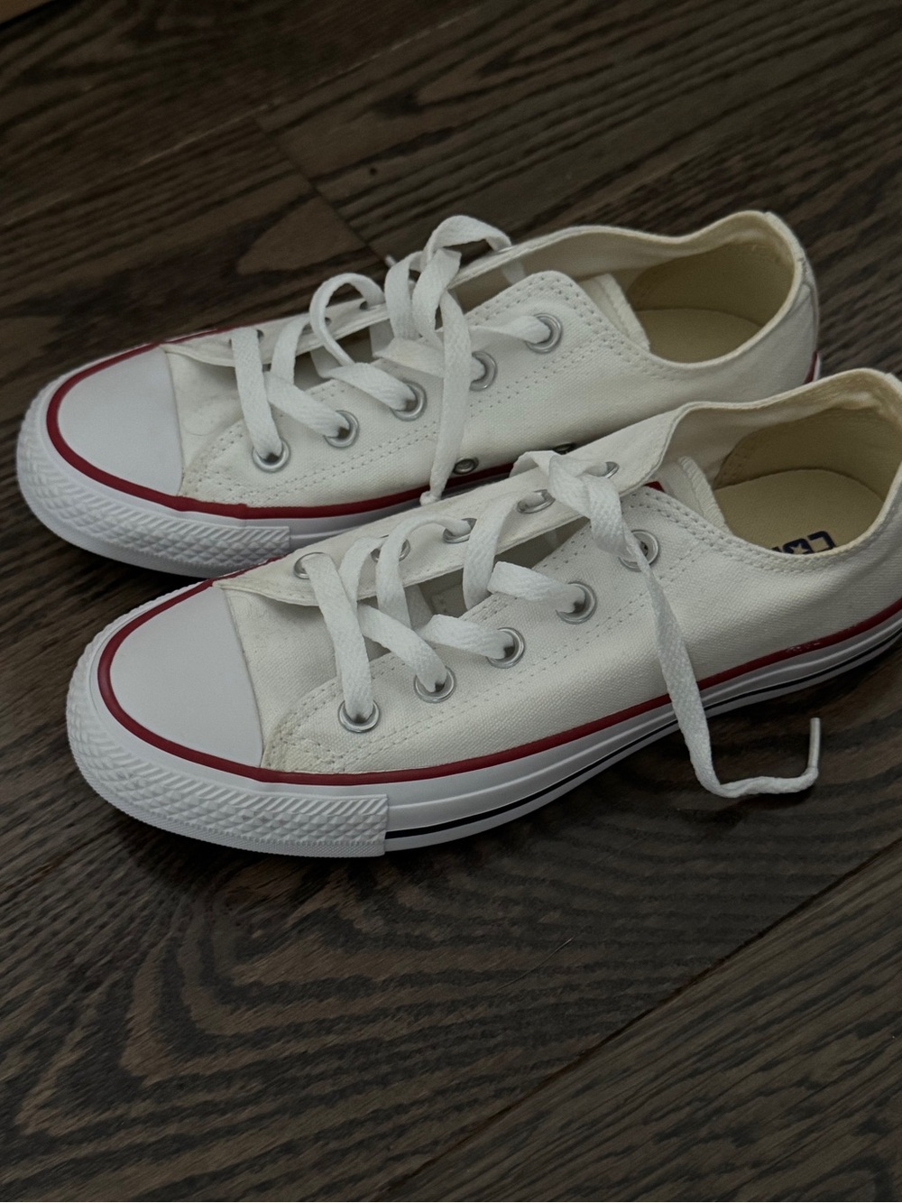 Converse white low top sneakers BRAND NEW Size US 6 women’s/ men’s 4 #sneakers #
